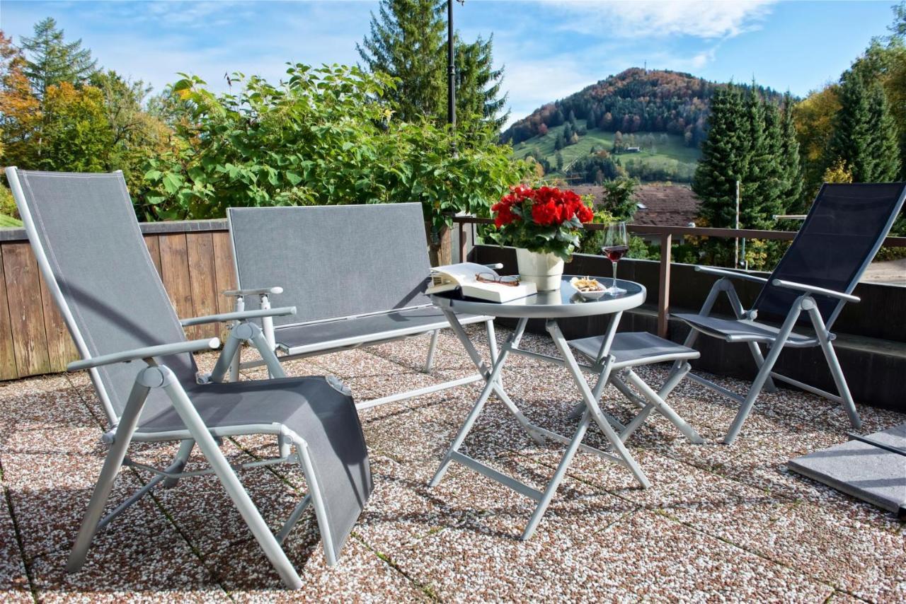 Ferienwohnungen Am Schlossberg Oberstaufen Exterior foto